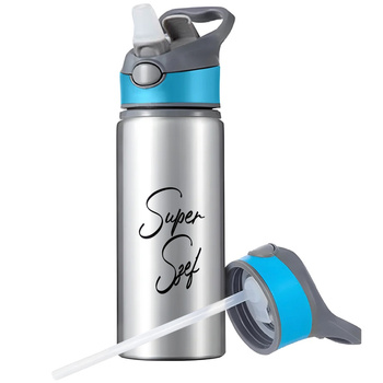 MUG SPORTS BOTTLE WATER BOTTLE WITH STRAW WITH HANDLE SURVIVAL