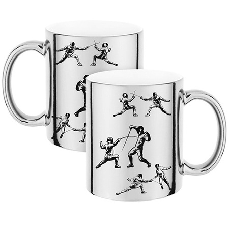 MUG FOR A FENCERS FENCING
