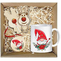 BASKET GIFT SET FOR SANTA'S DAY CHRISTMAS GIFT CHRISTMAS TREE CHRISTMAS BOX