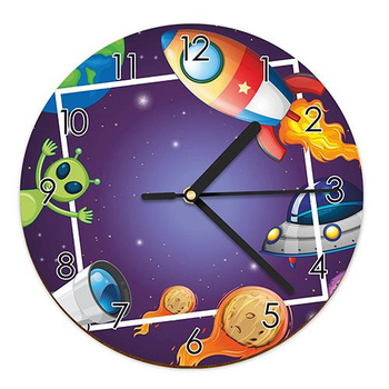 WOODEN WALL CLOCK FOR CHILDREN