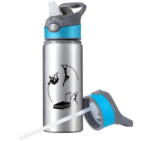 MUG SPORTS BOTTLE WATER BOTTLE WITH STRAW WITH HANDLE SURVIVAL 
