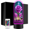 LED NIGHT LAMP ROSE 3D ROSES + REMOTE