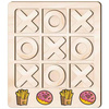 TIC TACK TOE GAME DONUT AND FRIES