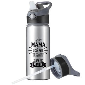 MUG SPORTS BOTTLE WATER BOTTLE WITH STRAW WITH HANDLE SURVIVAL