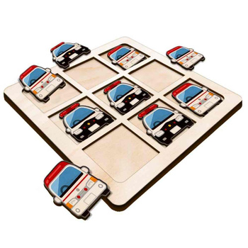 TIC TACK TOE GAME POLICE AMBULANCE