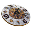 WALL CLOCK WOODEN CONCRETE