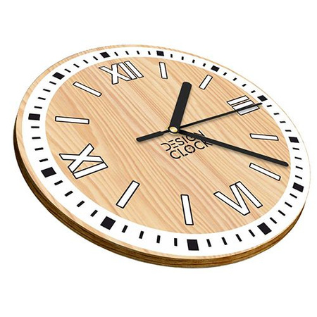 WALL CLOCK, WOODEN LOFT, MODERN