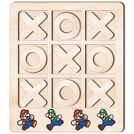 GRA KÓŁKO KRZYŻYK MARIO I LUIGI