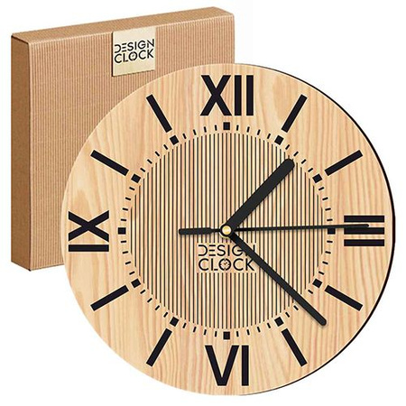 WALL CLOCK, WOODEN LOFT, MODERN
