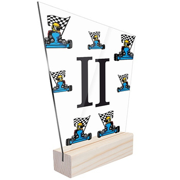 2nd place Sports statuette go-karts