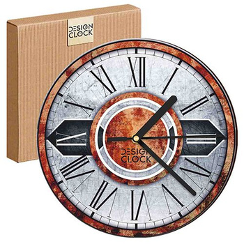 WALL CLOCK WOODEN IRON