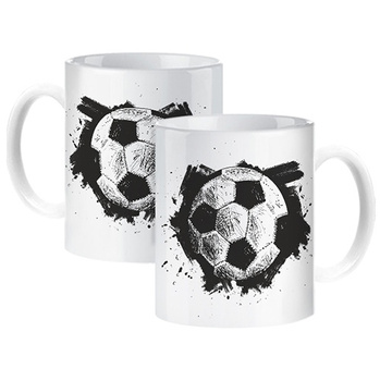 Football sports mug for a footballer