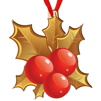 Wooden bauble for the Christmas tree