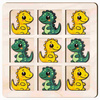 TIC TACK TOE GAME DINOSAUR