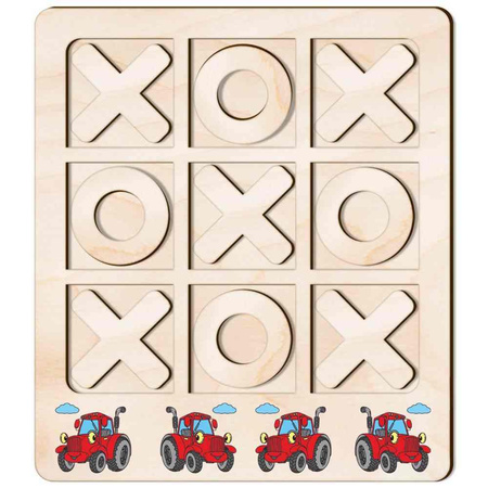 TIC TACK TOE GAME TRACTOR