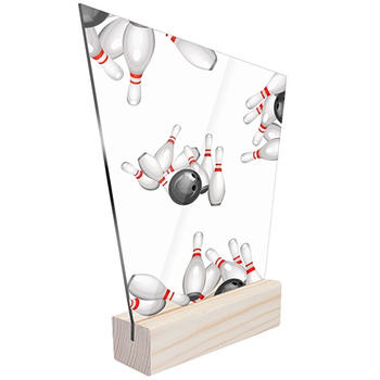 Sports statuette bowling