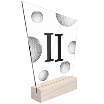 2nd place Sports statuette golf for a golfer