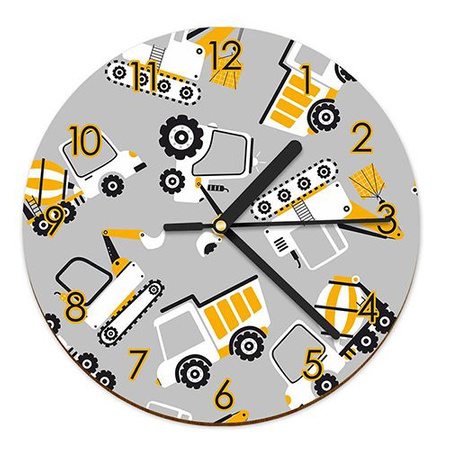 WOODEN WALL CLOCK FOR CHILDREN