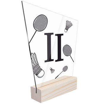 2 miejsce Statuetka sportowa badminton 