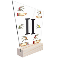 2 miejsce Statuetka sportowa skok w dal lekkoatletyka