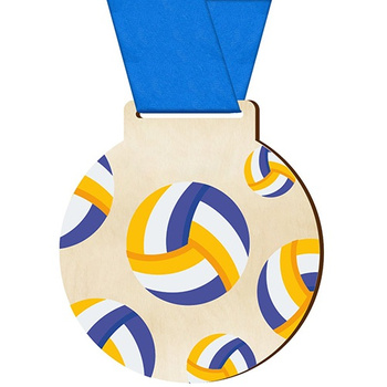 Medal sportowy siatkówka dla siatkarza
