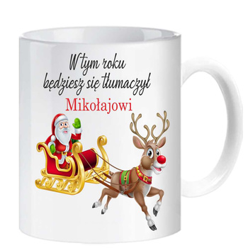 PREZENT NA MIKOŁAJKI ŚWIĘTA UPOMINEK KUBEK