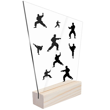 Statuetka sportowa karate tradycyjne dla karateki 