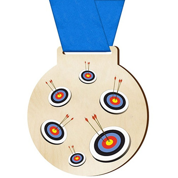 Medal sportowy łucznictwo dla łucznika
