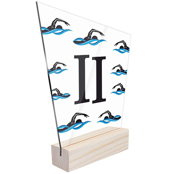 2 miejsce Statuetka sportowa pływanie dla pływaka