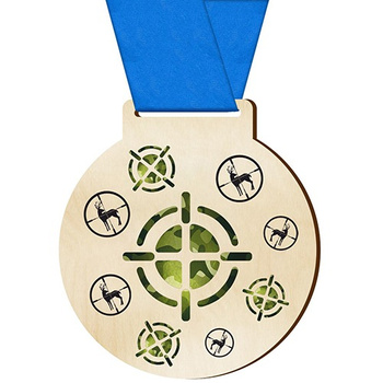 Medal sportowy myślistwo dla myśliwego