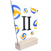 2 miejsce Statuetka sportowa siatkówka dla siatkarzy drużyny