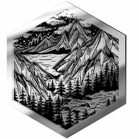 LUSTRZANY PANEL DEKORACYJNY NA ŚCIANĘ HEKSAGON