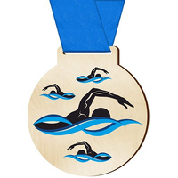 Medal sportowy pływanie dla pływaka