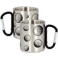 KUBEK METALOWY DLA GOLFISTY GOLF