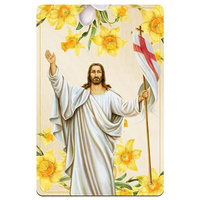 DREWNIANA KARTKA ŚWIĄTECZNA NA WIELKANOC