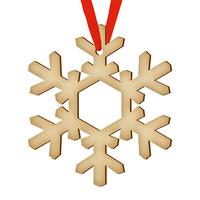 Bombka drewniana na choinkę