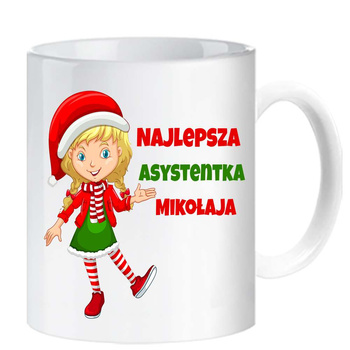 PREZENT NA MIKOŁAJKI ŚWIĘTA UPOMINEK KUBEK