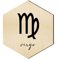 DREWNIANY PANEL DEKORACYJNY NA ŚCIANĘ HEKSAGON