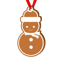 Bombka drewniana na choinkę