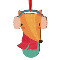 Bombka drewniana na choinkę