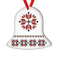 Bombka drewniana na choinkę