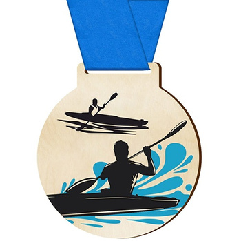 Medal sportowy kajakarstwo dla kajakarza