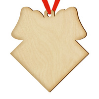 Bombka drewniana na choinkę