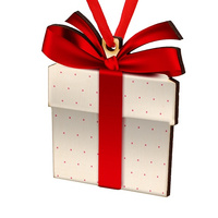 Bombka drewniana na choinkę