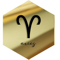 LUSTRZANY PANEL DEKORACYJNY NA ŚCIANĘ HEKSAGON