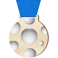 Medal sportowy golf dla golfisty