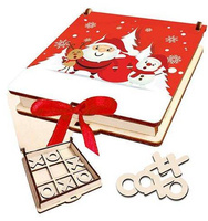 A GIFT A GIFT FOR A CHILD A TICK-CROSS GAME FOR NICHOLAS CHRISTMAS