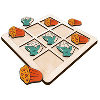 GRA KÓŁKO KRZYŻYK LODY I POPCORN